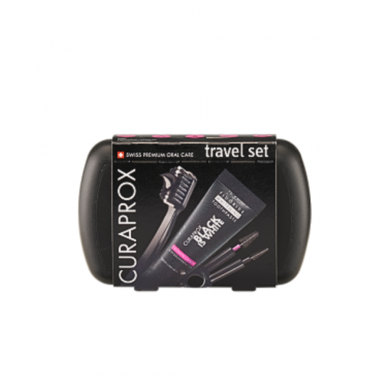 CURAPROX TRAVEL SET FEKETE - 1X